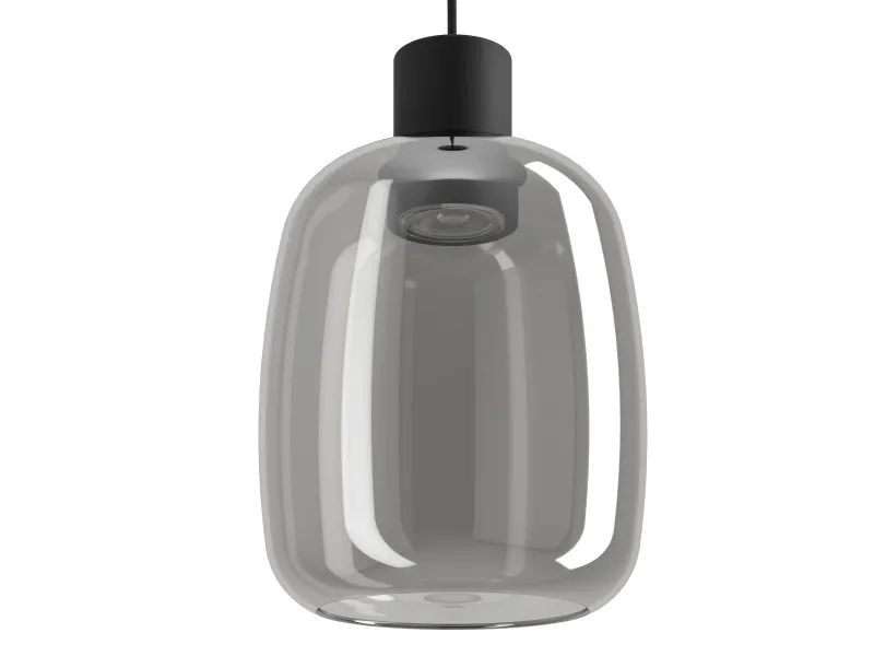 EGLO MOLOCHIO-Z LANGBORD L880 RGB/CCT 3X3,7W 1500LM SORT/SORT TRANSP.