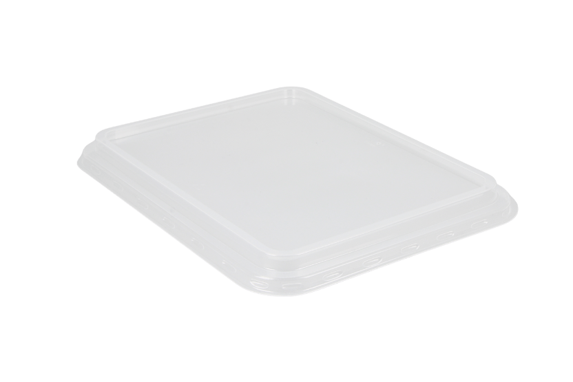 PP deksel tbv CPET tray 1 en 2 vaks