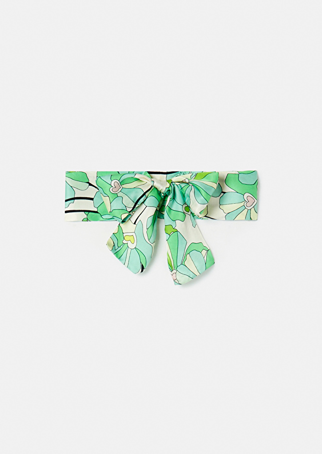 Foulard Emelinevert imprimé à fleurs