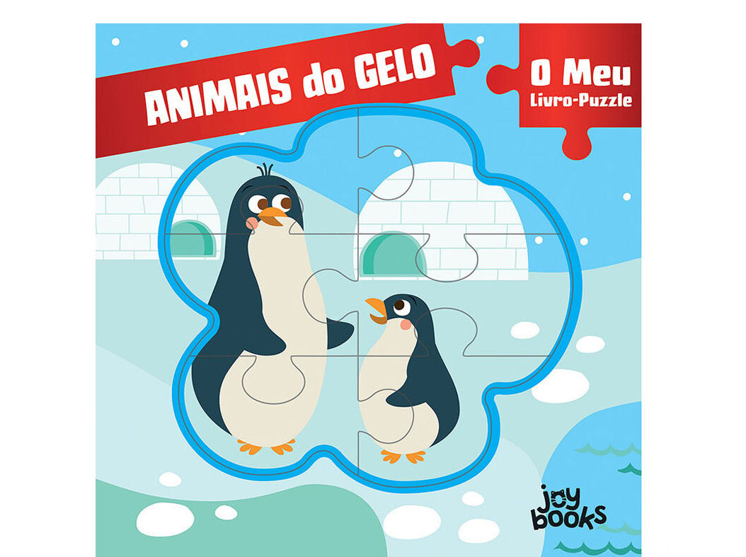 O MEU LIVRO PUZZLE ANIMAIS DO GELO