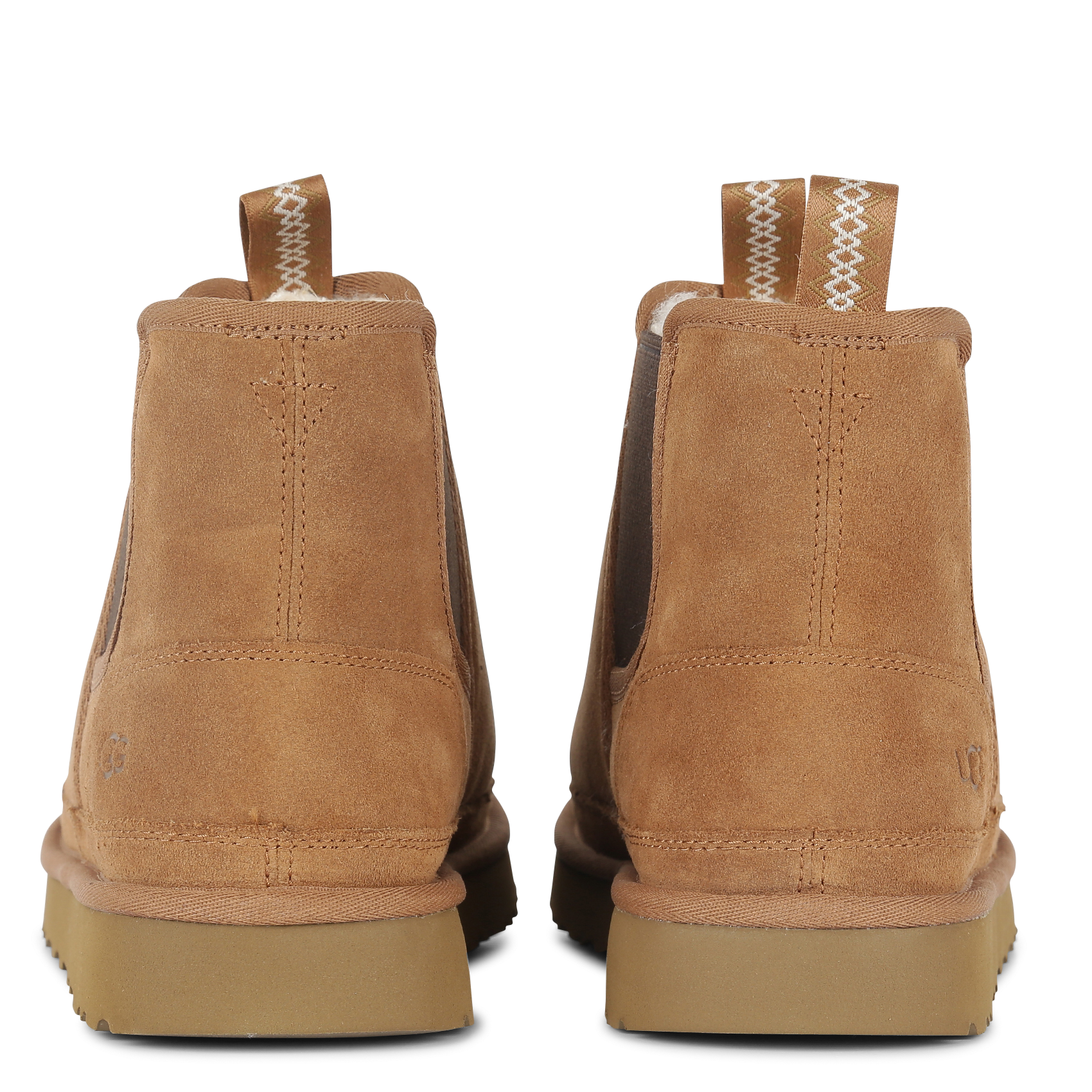 NEUMEL CHELSEA - Boots fourrés en cuir | Marron