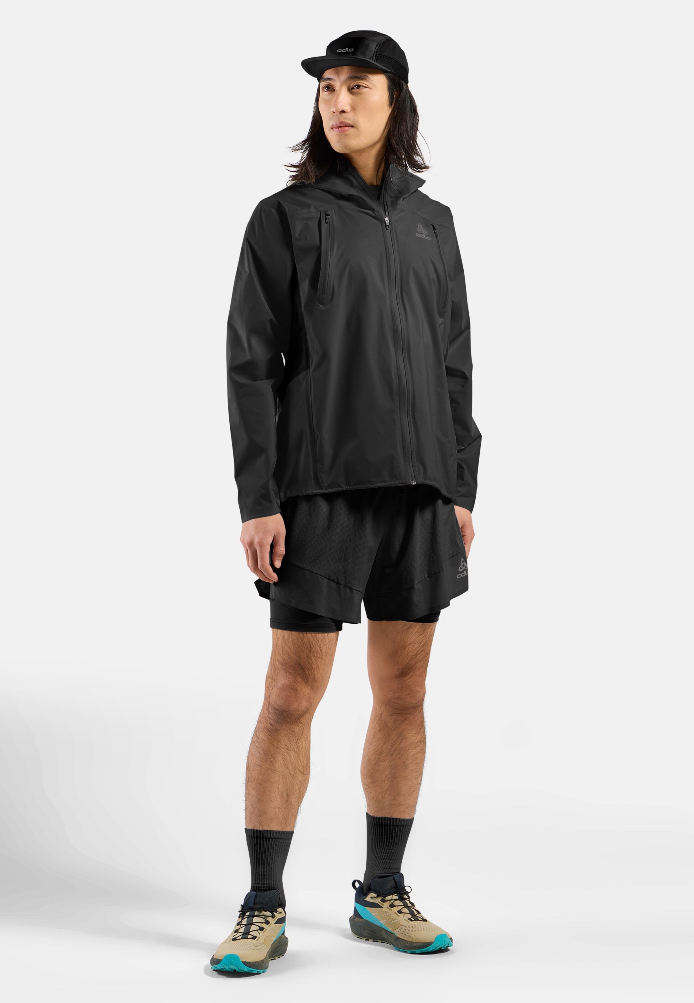 Wasserdichte X-Alp Pro 2.5L Jacke in black