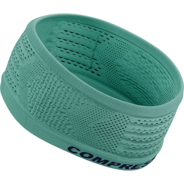Bandeau running COMPRESSPORT HEADBAND ON/OFF SHELL BLUE
