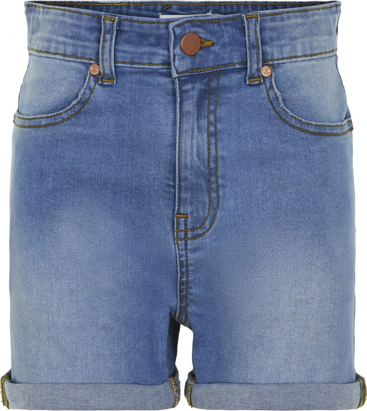 Costbart MOON SHORTS Medium blue denim