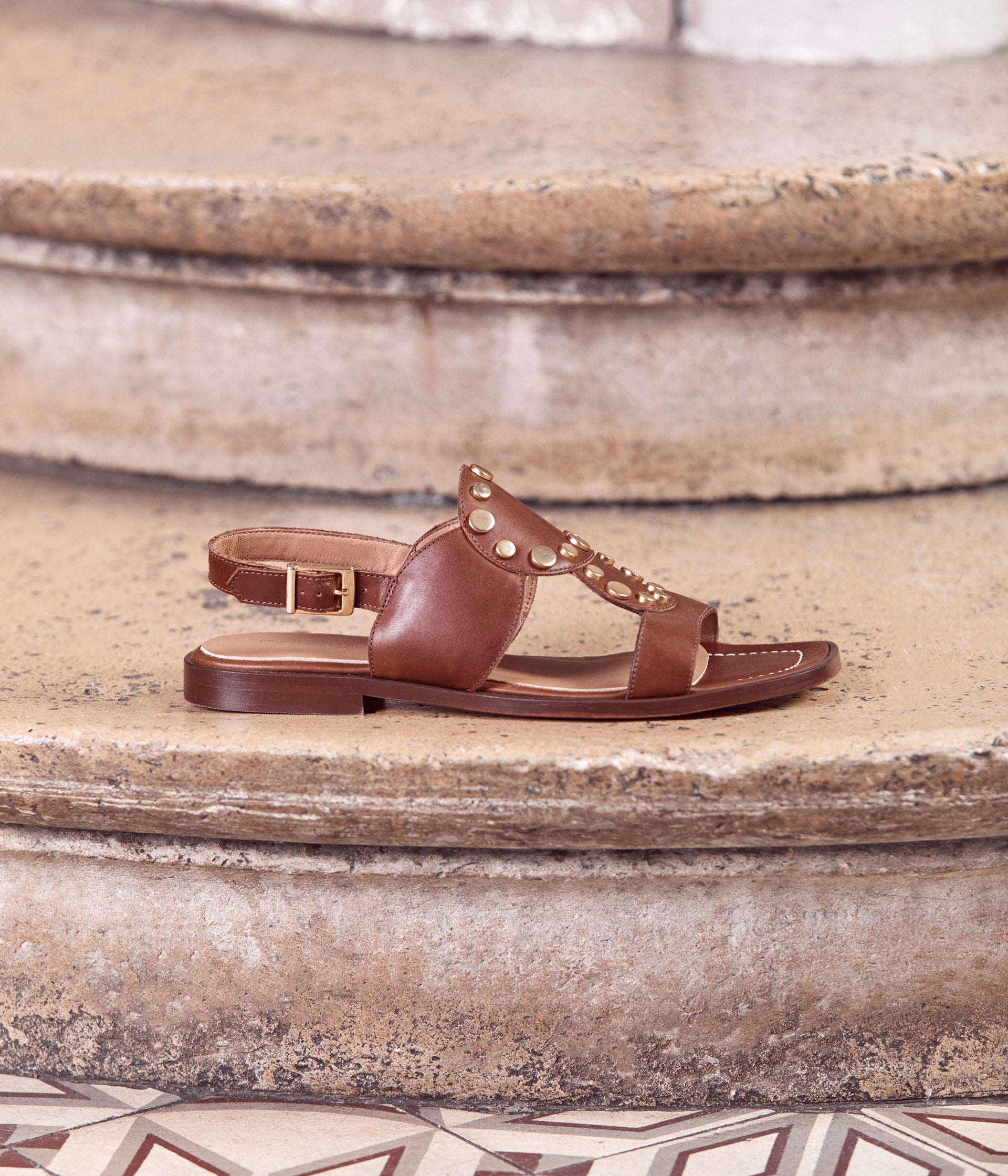 Sandales cloutées Mia