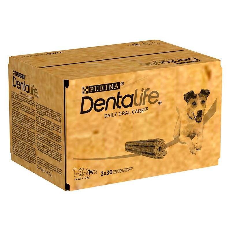 PURINA Dentalife Bâtonnets à mâcher pour chien de petite taille (7-12 kg)