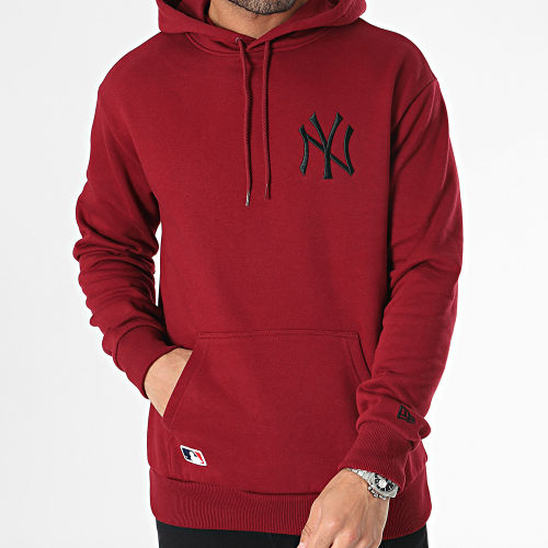 Sweat Capuche League Essentials New York Yankees 60424349 Bordeaux