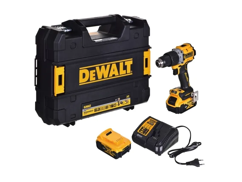 BOREMASKINE/DREV DEWALT DCD805P2T 18V 2X5,0AH BL TSTAK