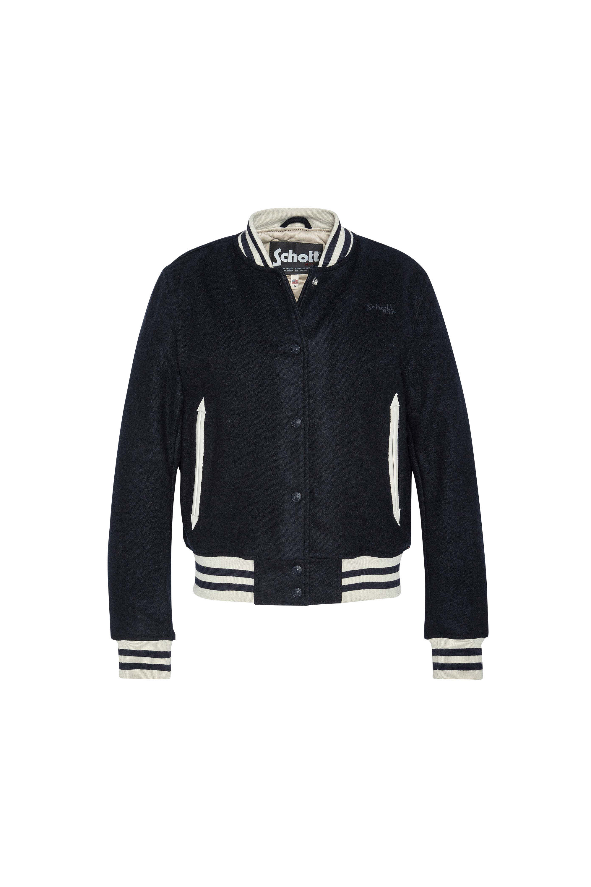 SCHOTT Blouson varsity Bleu