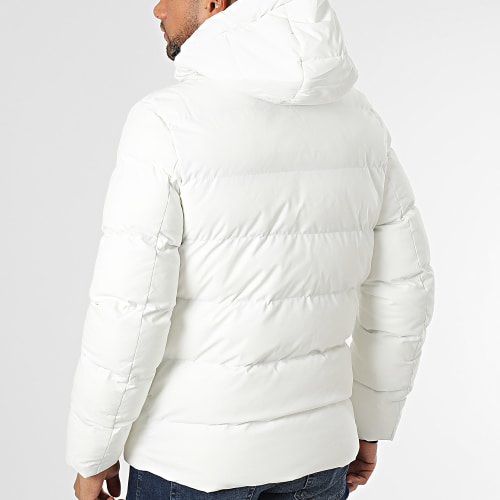 Doudoune Capuche Blanc