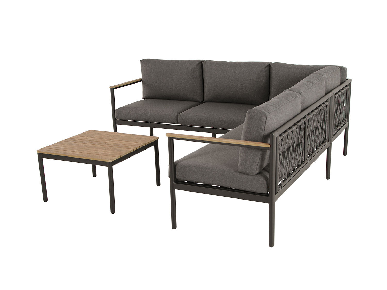 Eck-Lounge Julia mit Loungetisch
