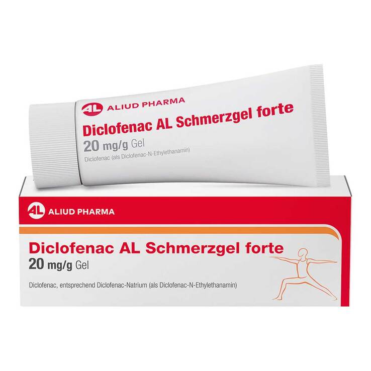 Diclofenac AL Schmerzgel forte 20 mg/g Gel, 100 g