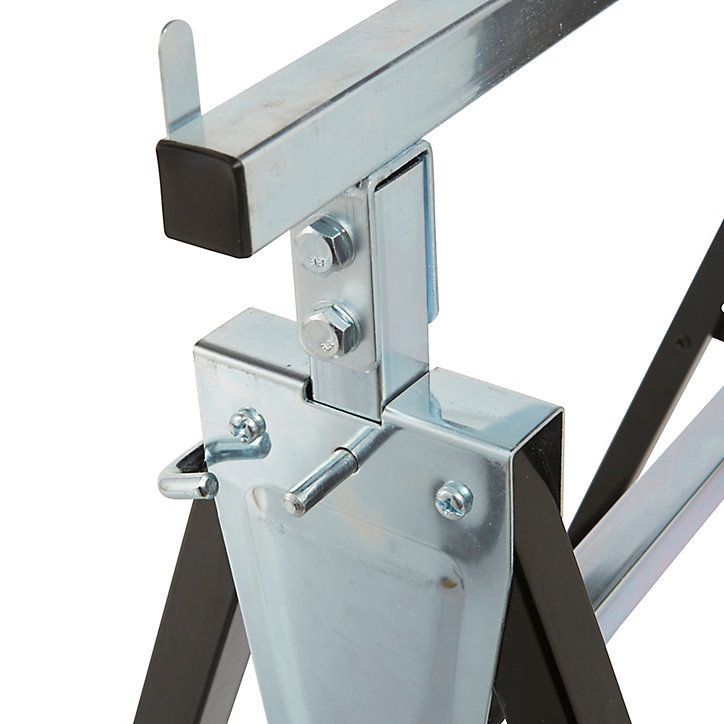 Tréteau en métal 250 kg L. 58 x H. 130 cm