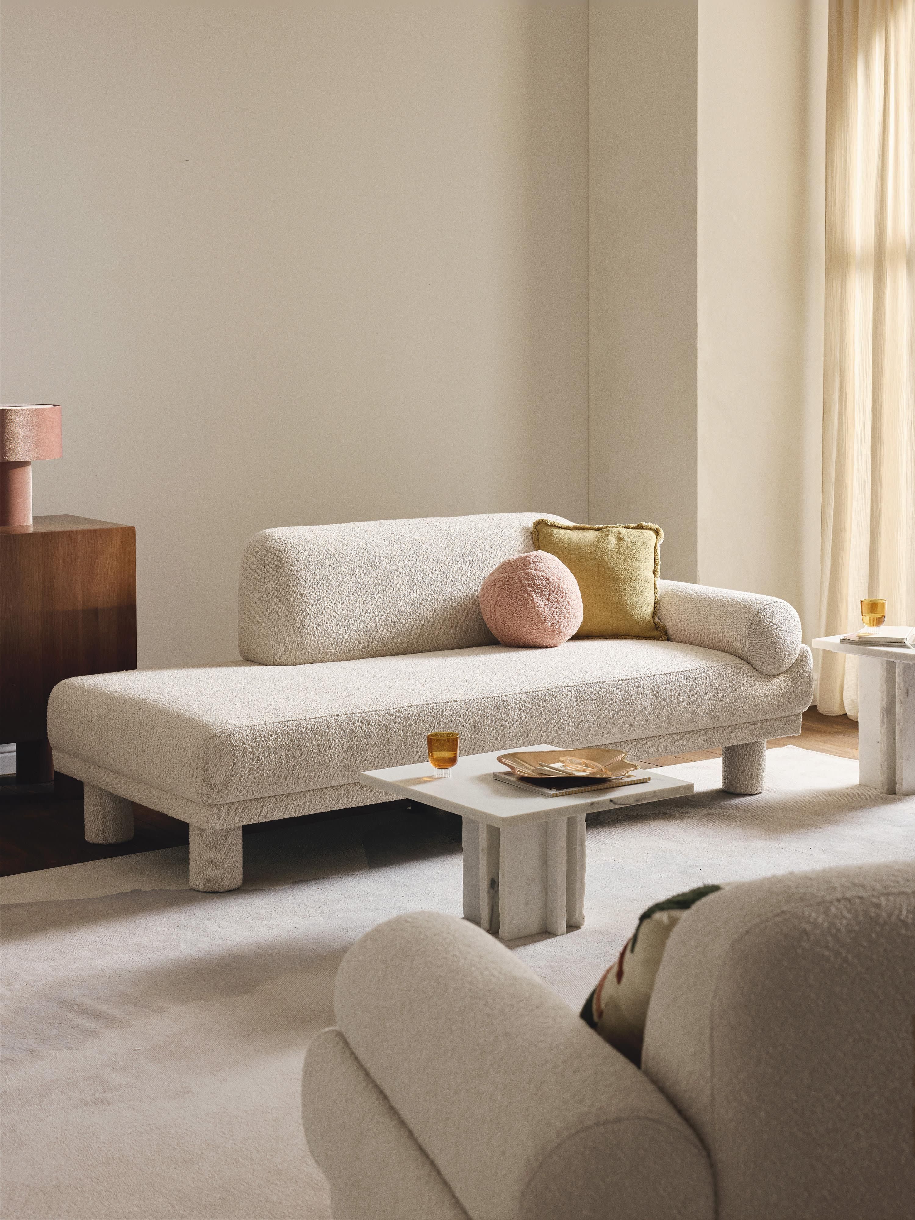 Bouclé chaise longue Lilo