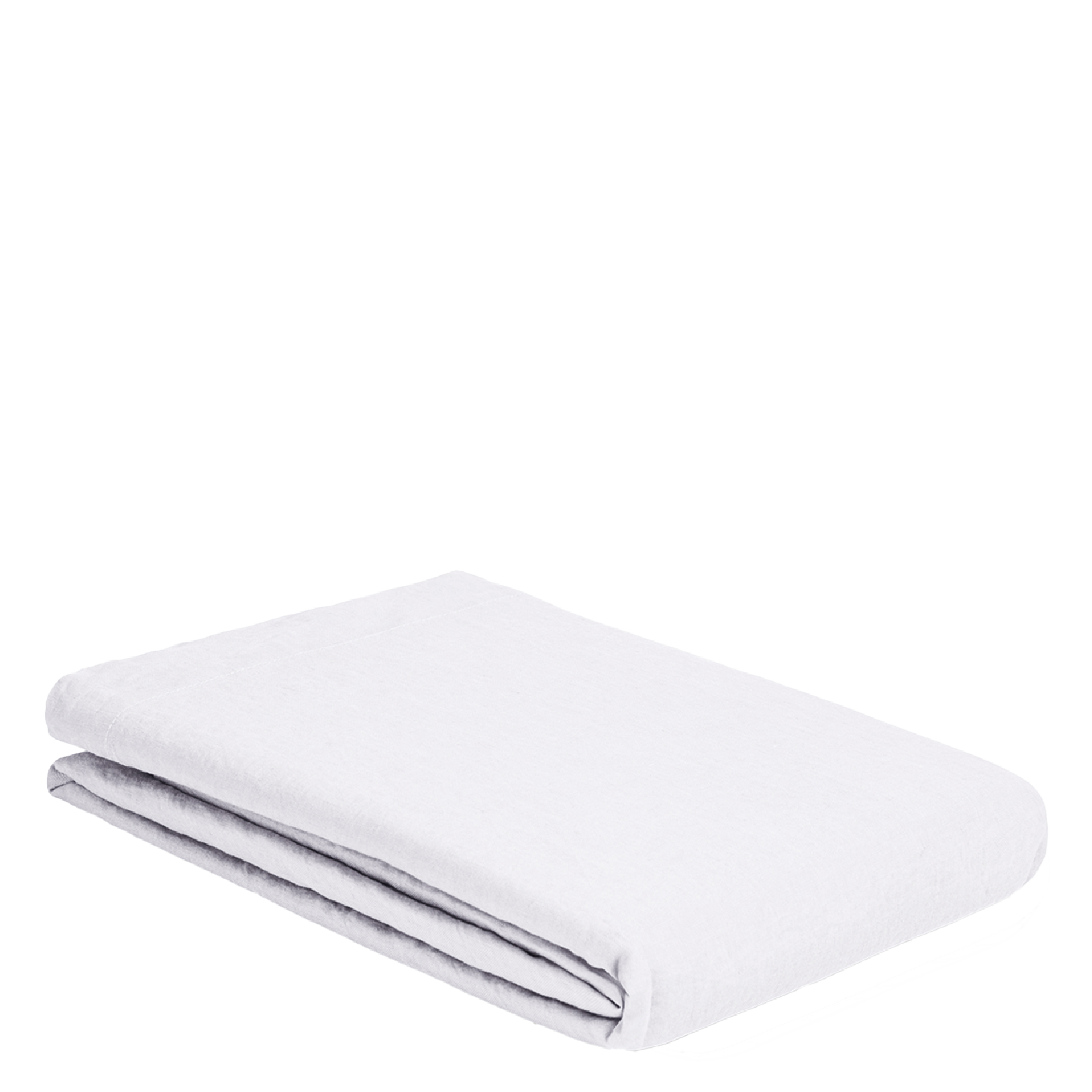 DP LIN - Drap plat en lin lavé| Blanc