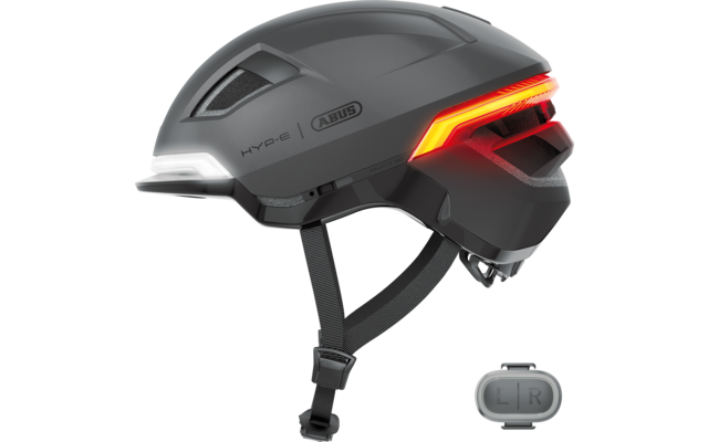 Abus HYP-E Volcano Titan Fahrradhelm mit Fernbedienung