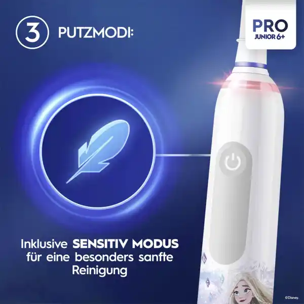 Elektrische Zahnbürste Junior Pro Frozen ab 6+