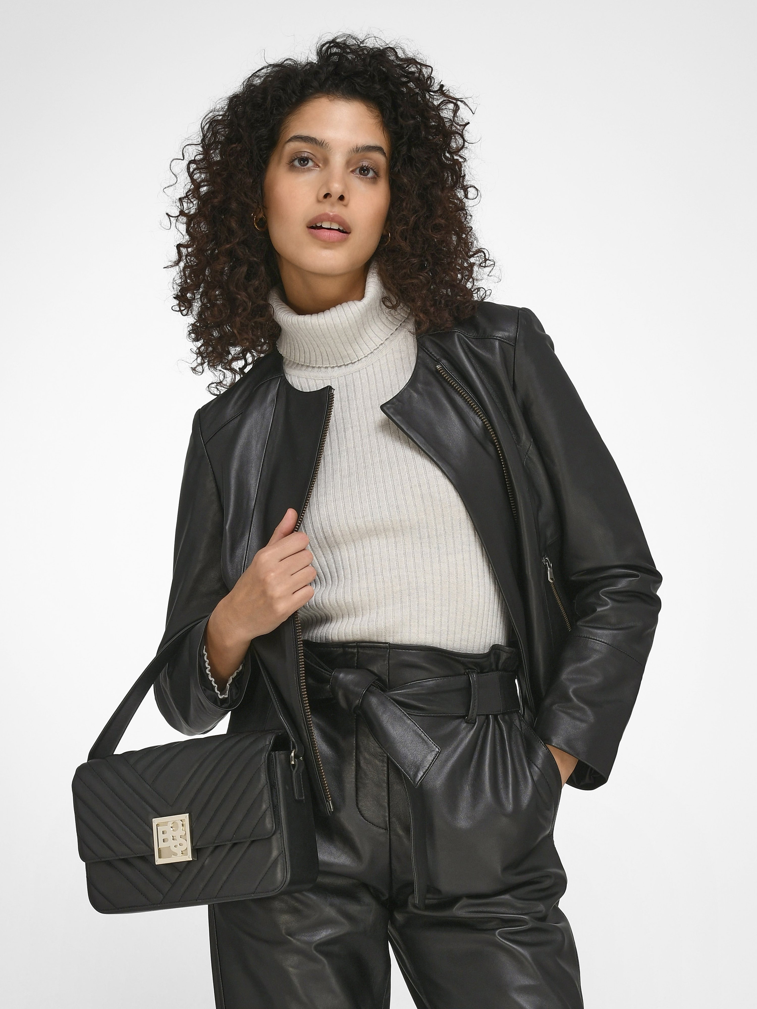 Lederjacke