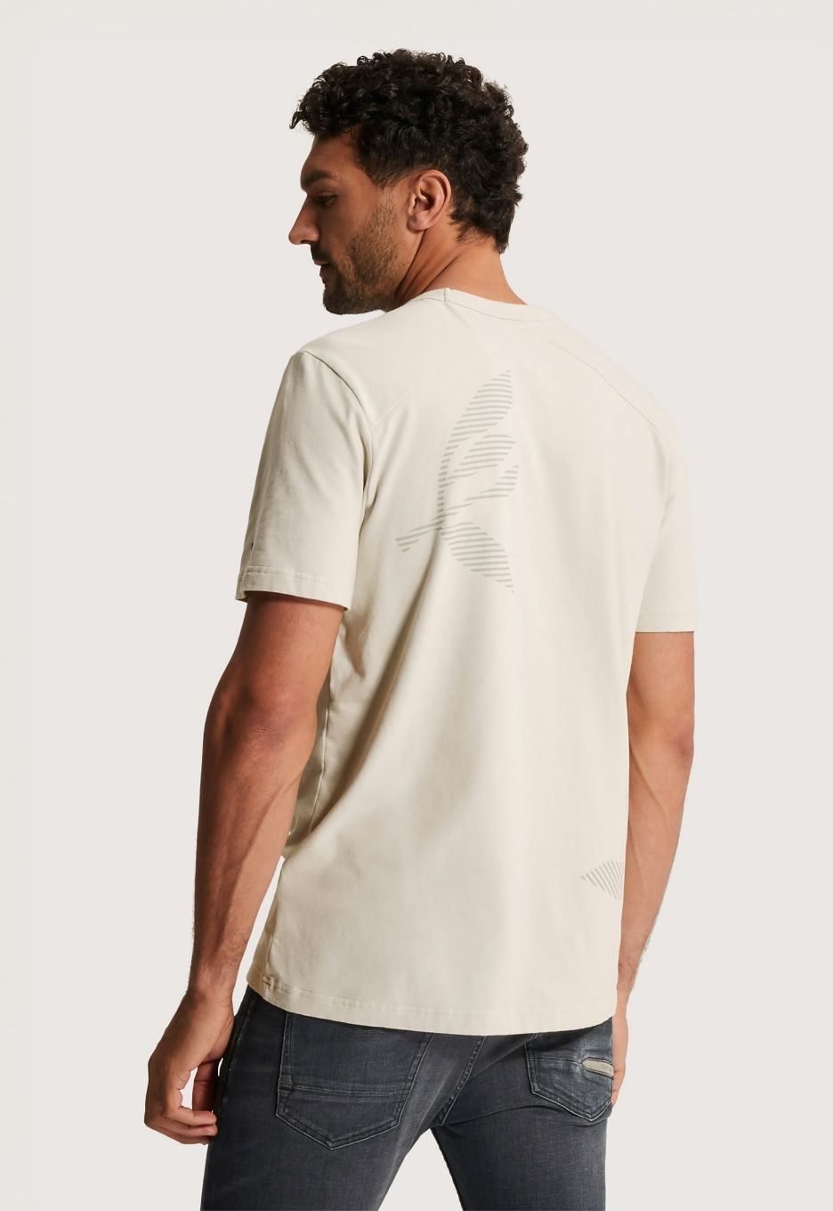 Cast Iron Off-placed Artwork T-shirt