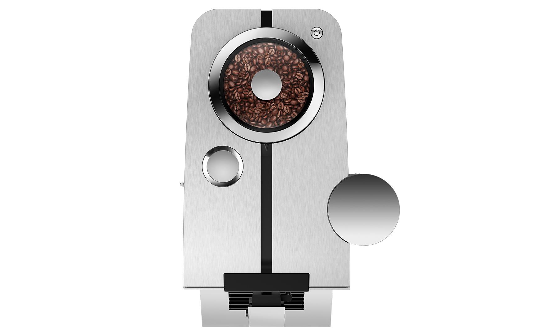 ENA 8 Signature Line Massive Aluminium (SA)<br>Zweitassen-Vollautomat für 10 verschiedene Kaffee- und Milchgetränke