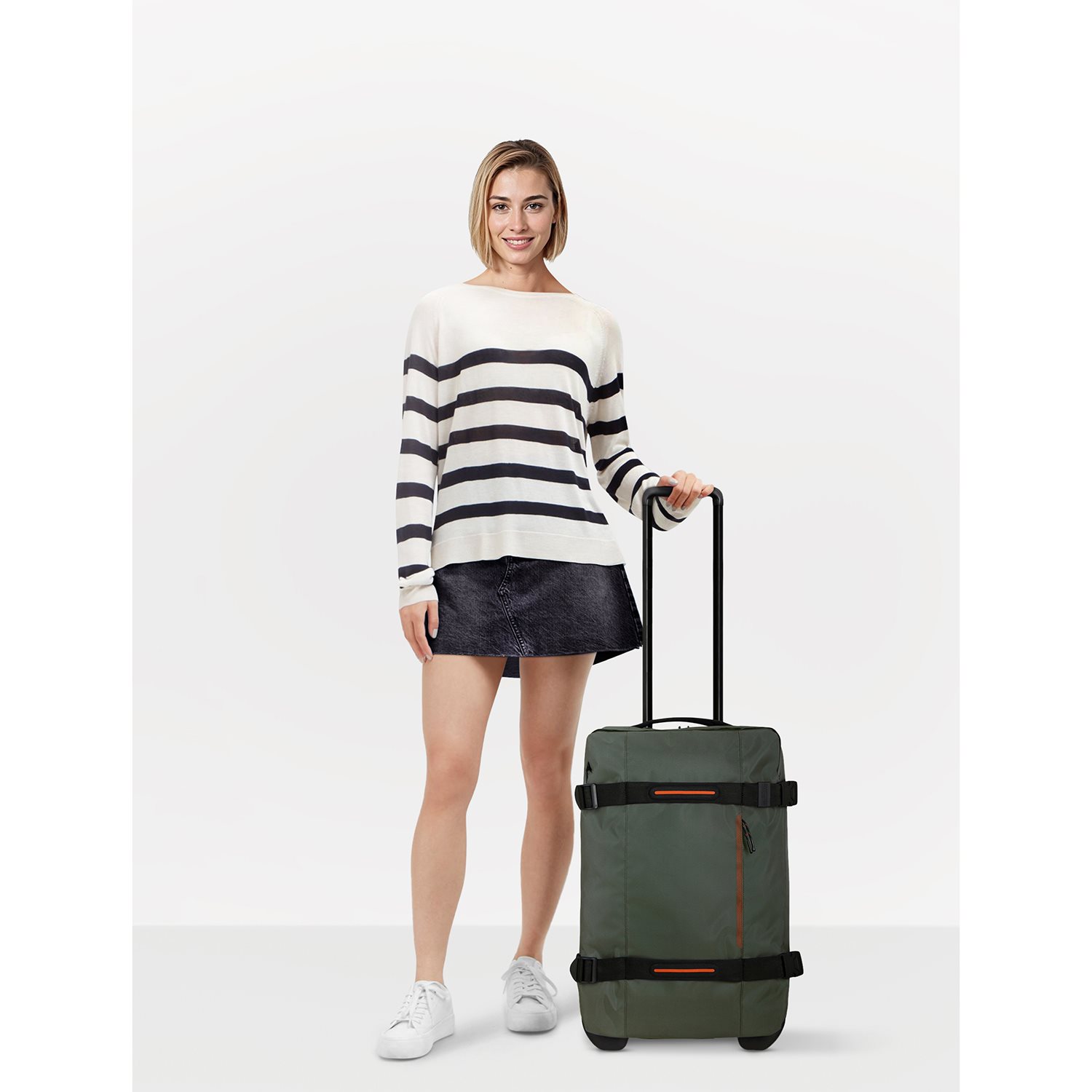 American Tourister Urban Track Duffle/Wheels S dark khaki