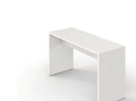 Højbord, Fumac Meeting, 90 x 200 x 70 cm, hvid