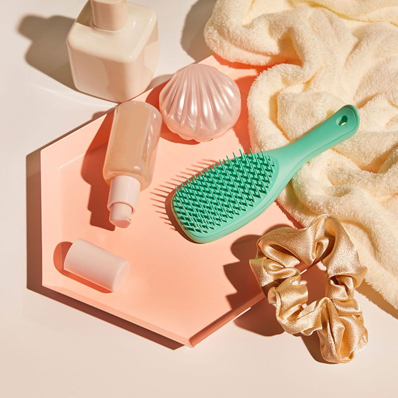 Brosse démêlante mini Ultimate Detangler vert mer des Caraïbes