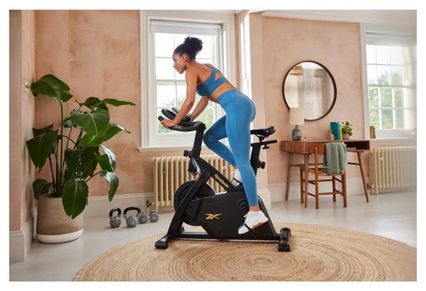 Vélo Indoor Cycling Reebok FR30   Bluetooth - Kinomap et Zwift - inertie 18kg