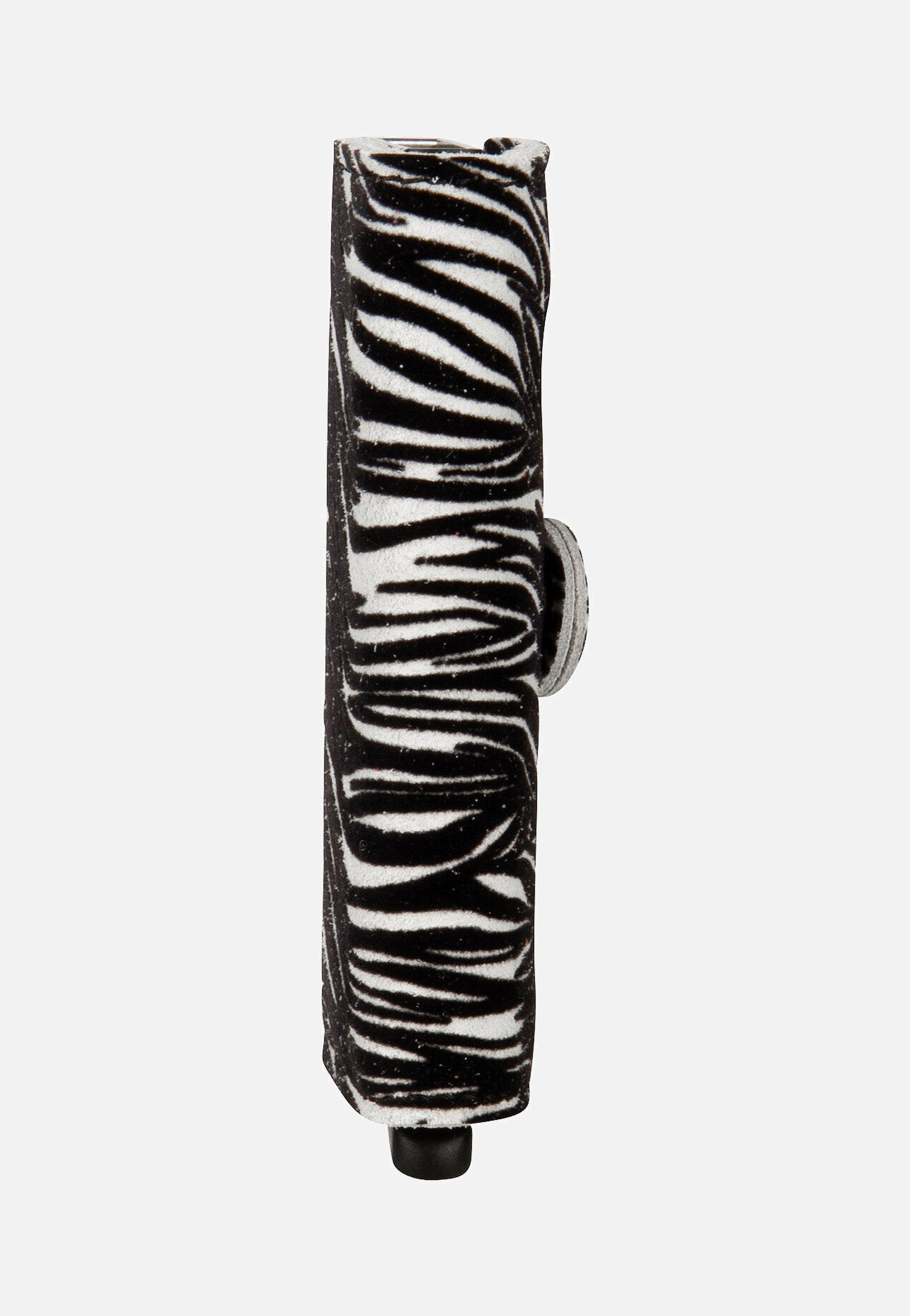 Miniwallet Zebra Light Grey - Portemonnaie