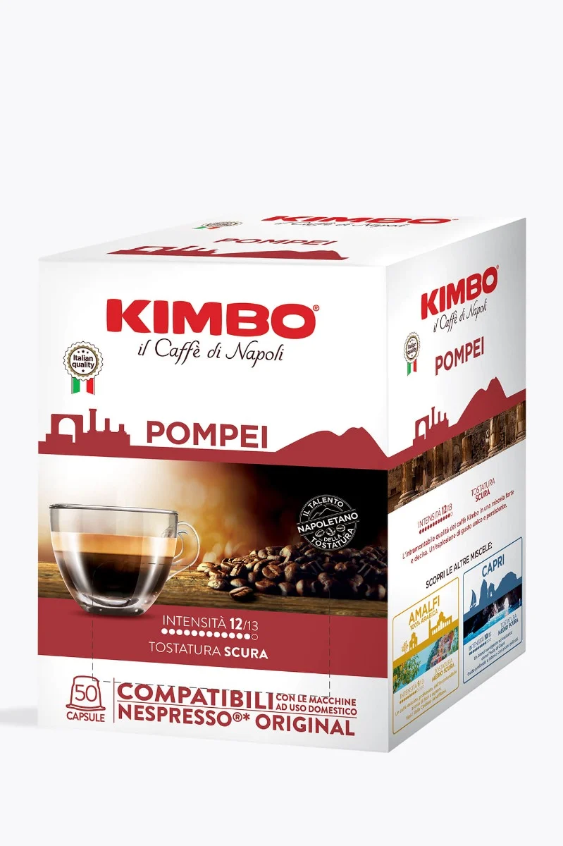 Kimbo Pompei 50 Kapseln Nespresso® kompatibel