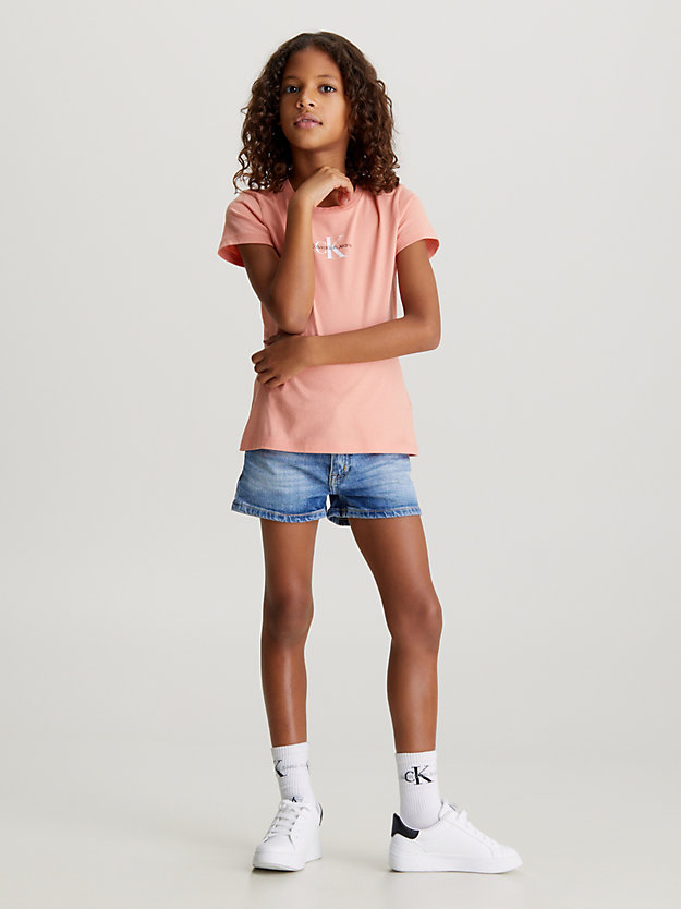 Camiseta slim fit com logo