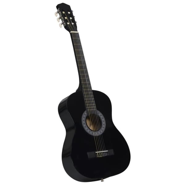 vidaXL Klassisk gitar sett for nybegynnere 8 deler 3/4 36