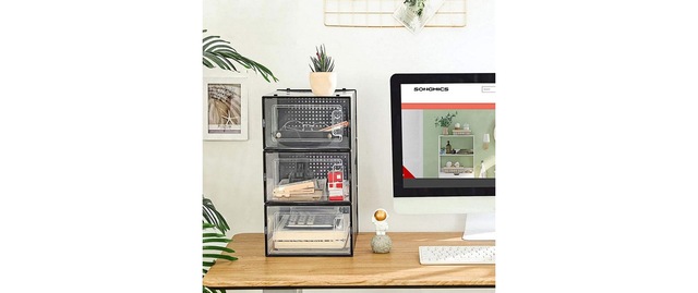 SONGMICS Schuhschrank »stapelbar 18-er Set«