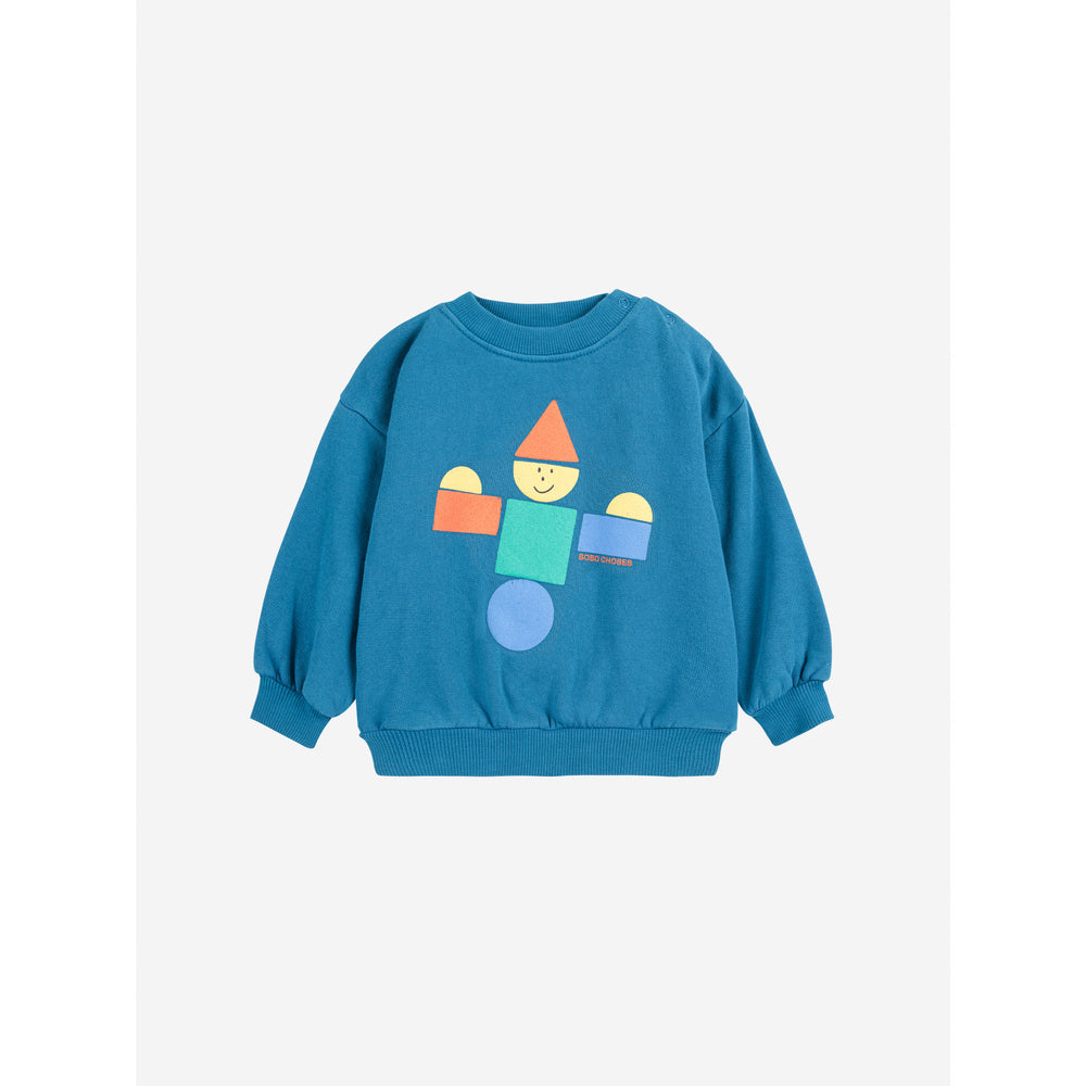Køb Bobo Choses Navy Blue Wooden Legetøj Fleece Sæt