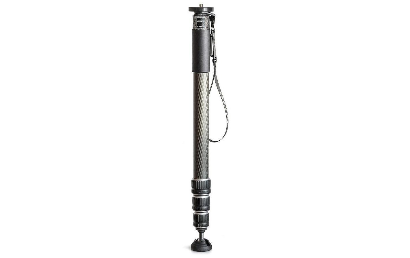 Einbeinstativ S-4 4-teilig<br>Formstabiles, tragbares Carbon-Einbeinstativ mit 4 Beinsegmenten