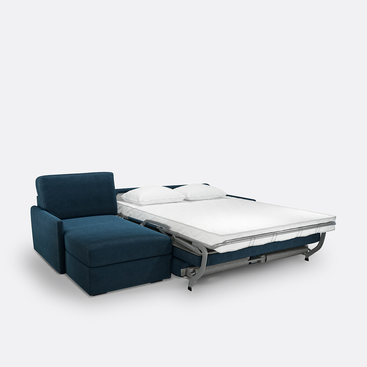 LA REDOUTE INTERIEURS<br>Sofá-cama de canto em veludo, Bultex Marta