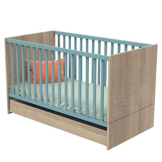 Nova new tiroir pour Little Big Bed 70x140   Bois        de               Sauthon Baby's Sweet Home