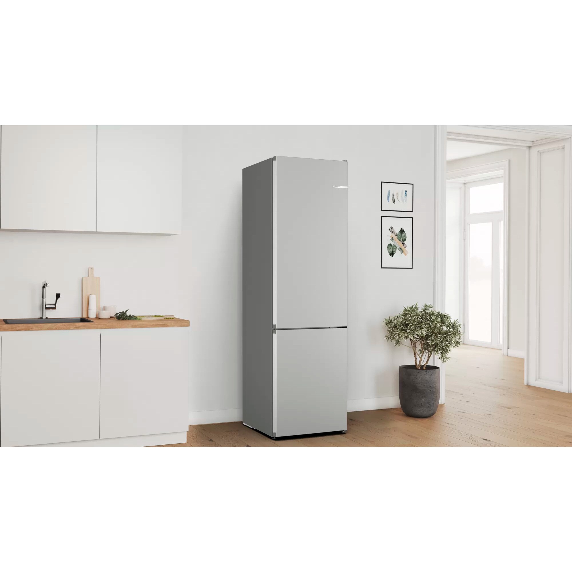 Bosch Kühl-/Gefrierkombination KGN392ICF Serie 4