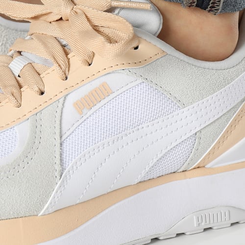 Baskets Femme Cruise Rider Cruise NU Pastel 389926 Puma White Cashew