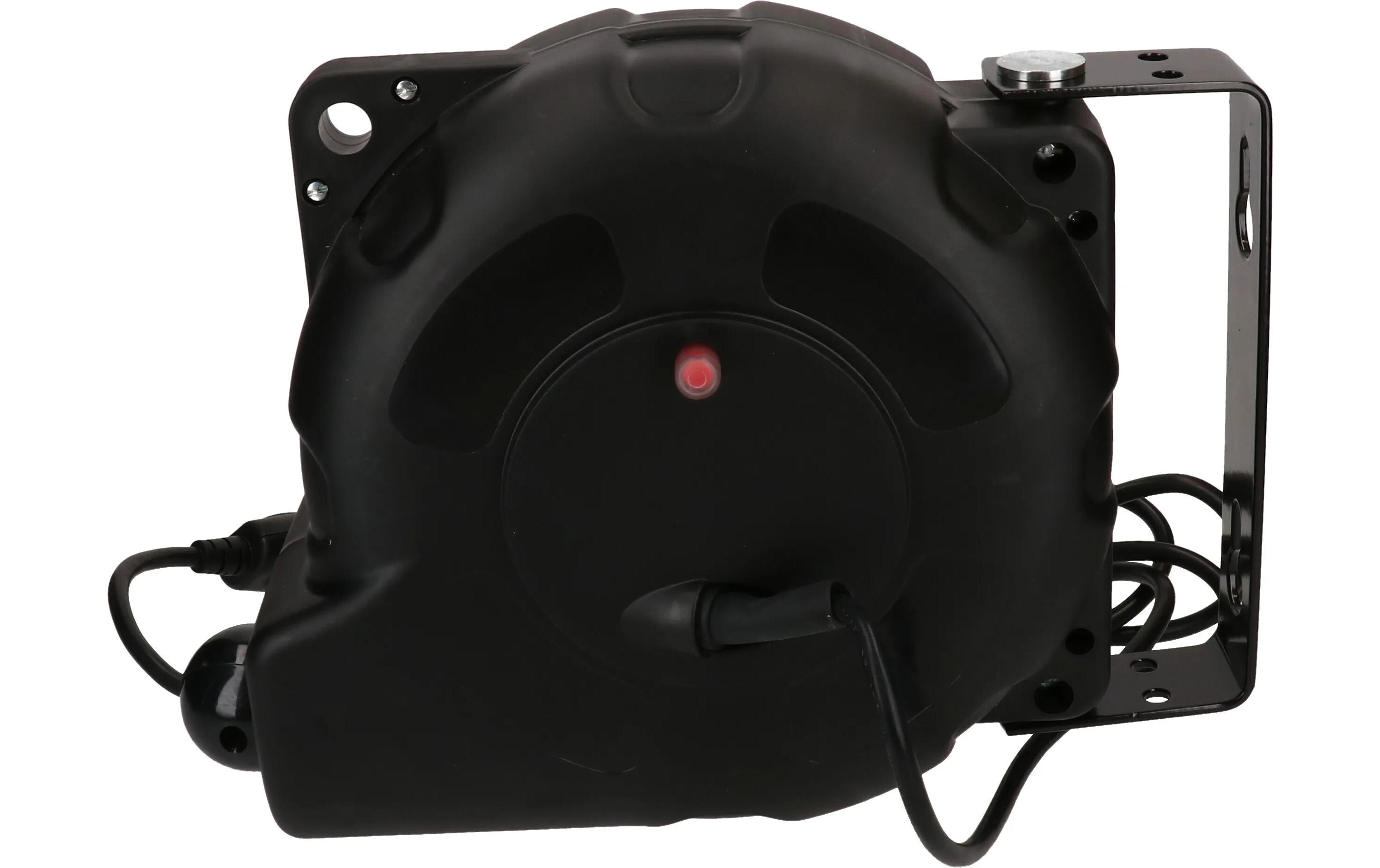 Kabelrolle 10 m, SchwarzAutomatische Kabelrolle