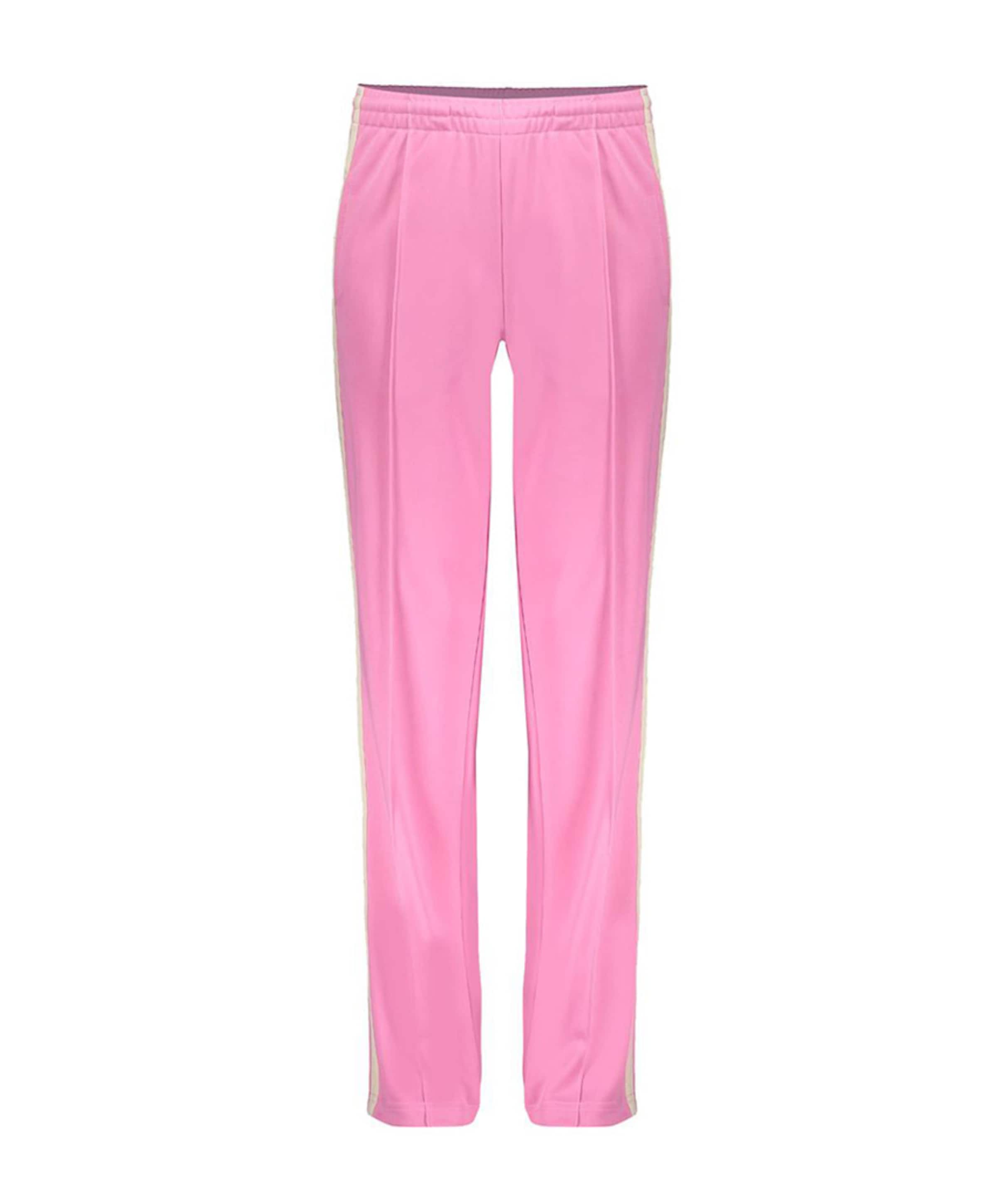 Geisha stripe meisjes broek roze
