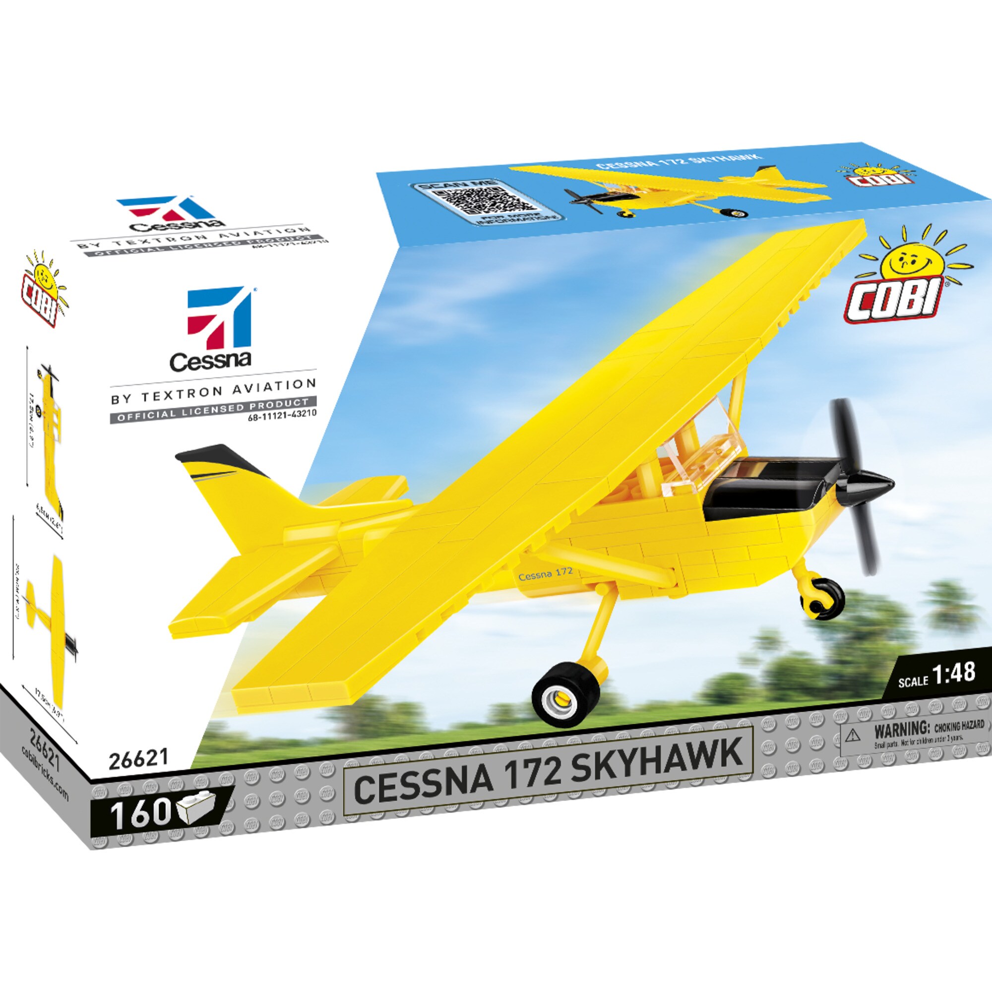COBI Konstruktionsspielzeug Cessna 172 Skyhawk