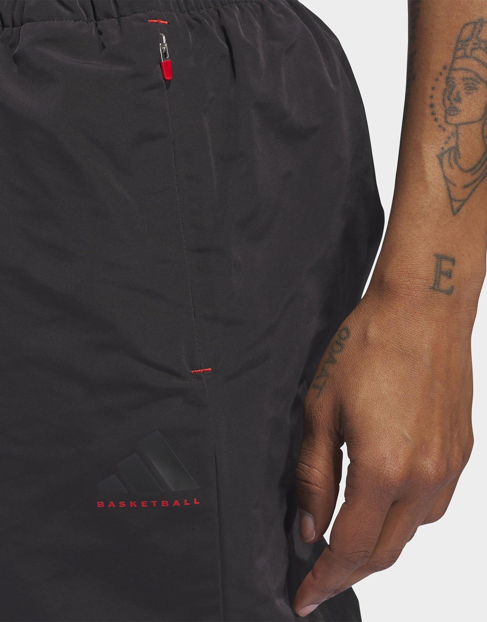 adidas Pantalon en toile bouton-pression adidas Basketball