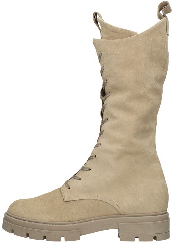 Mjus Veterschoenen Hoog beige