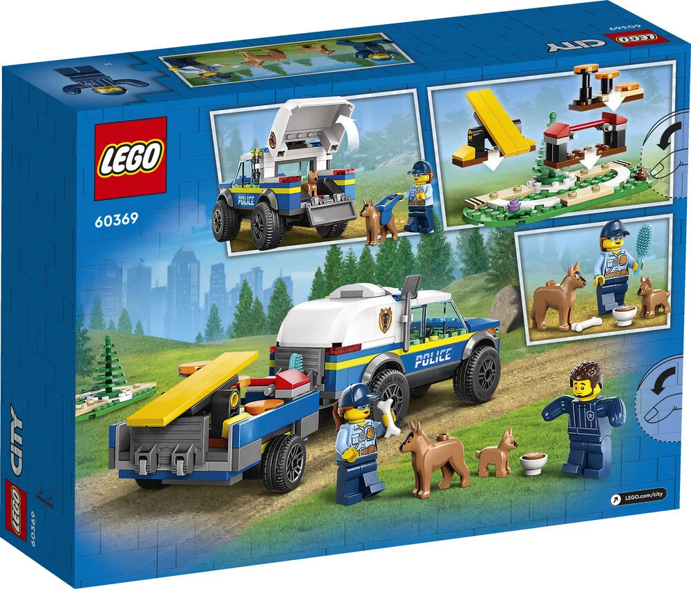 LEGO®CITY 60369 - LE DRESSAGE DES CHIENS POLICIERS