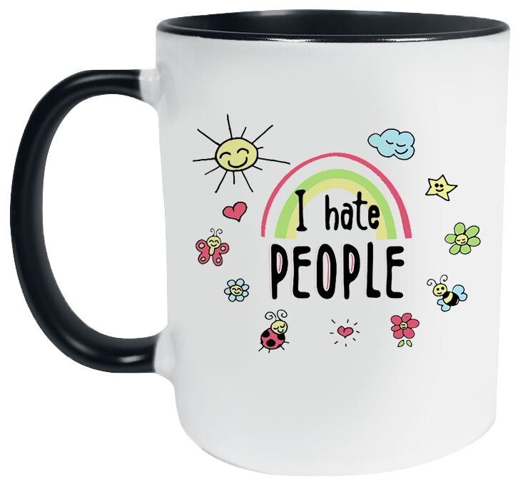 Coffret Cadeau - I Hate People | Slogans T-Shirt Manches courtes