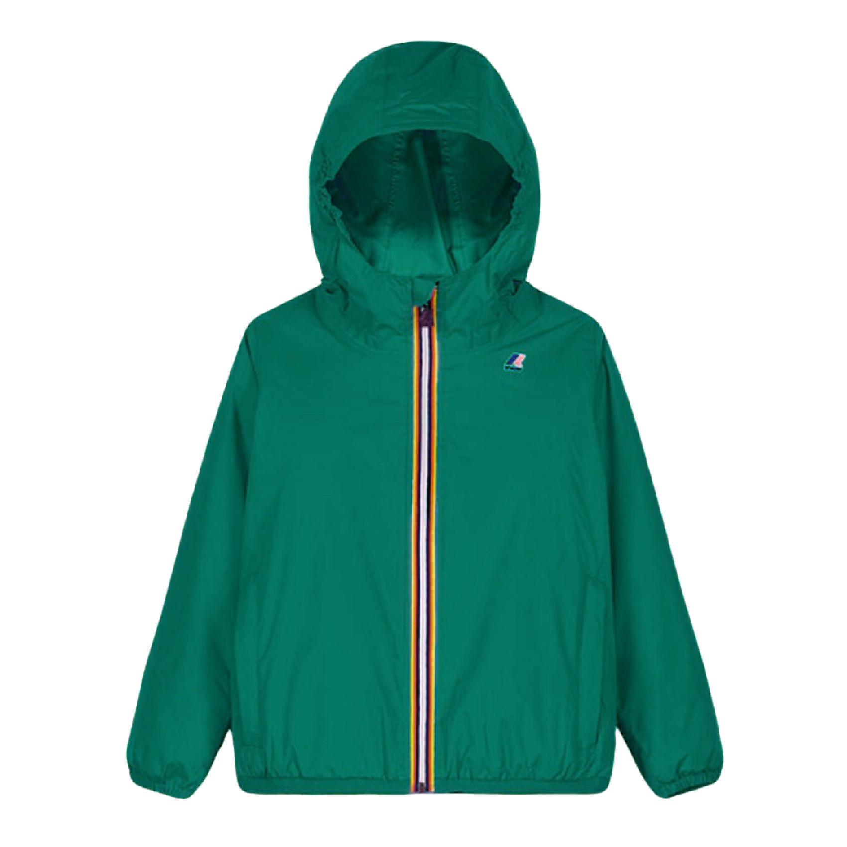 P.LE VRAI 3.0 CLAUDE - Coupe-vent imperméable à capuche | Vert