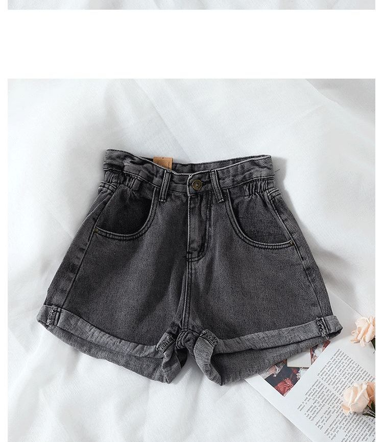 Dudu - Denim shorts met hoge taille