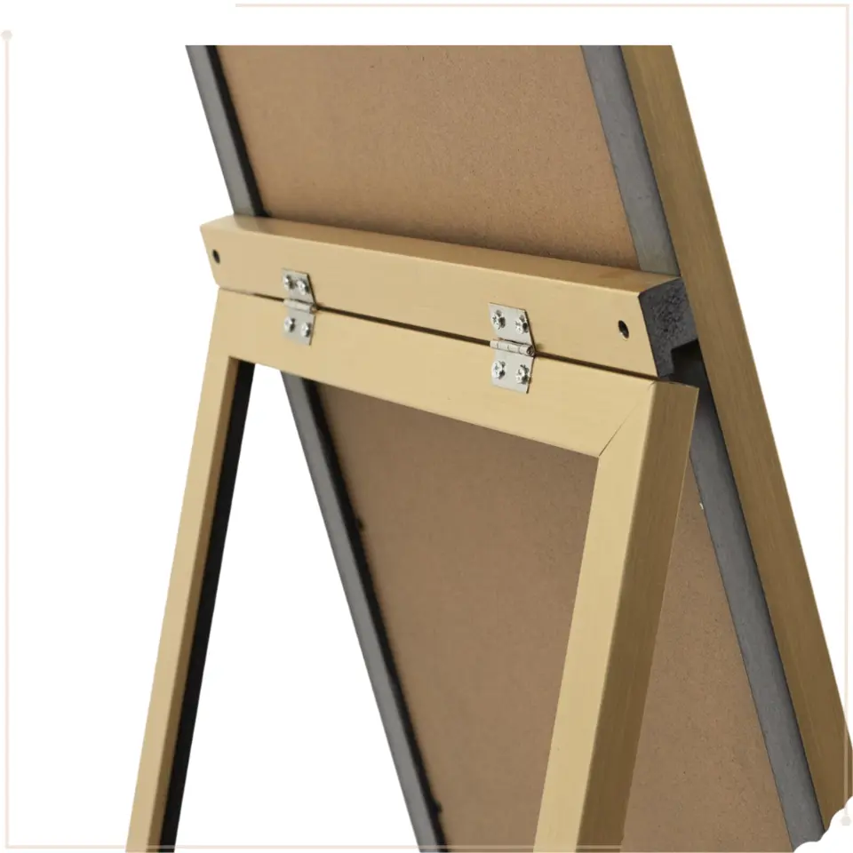 MISOU Passpiegel Goud Staande Spiegel 36x124cm