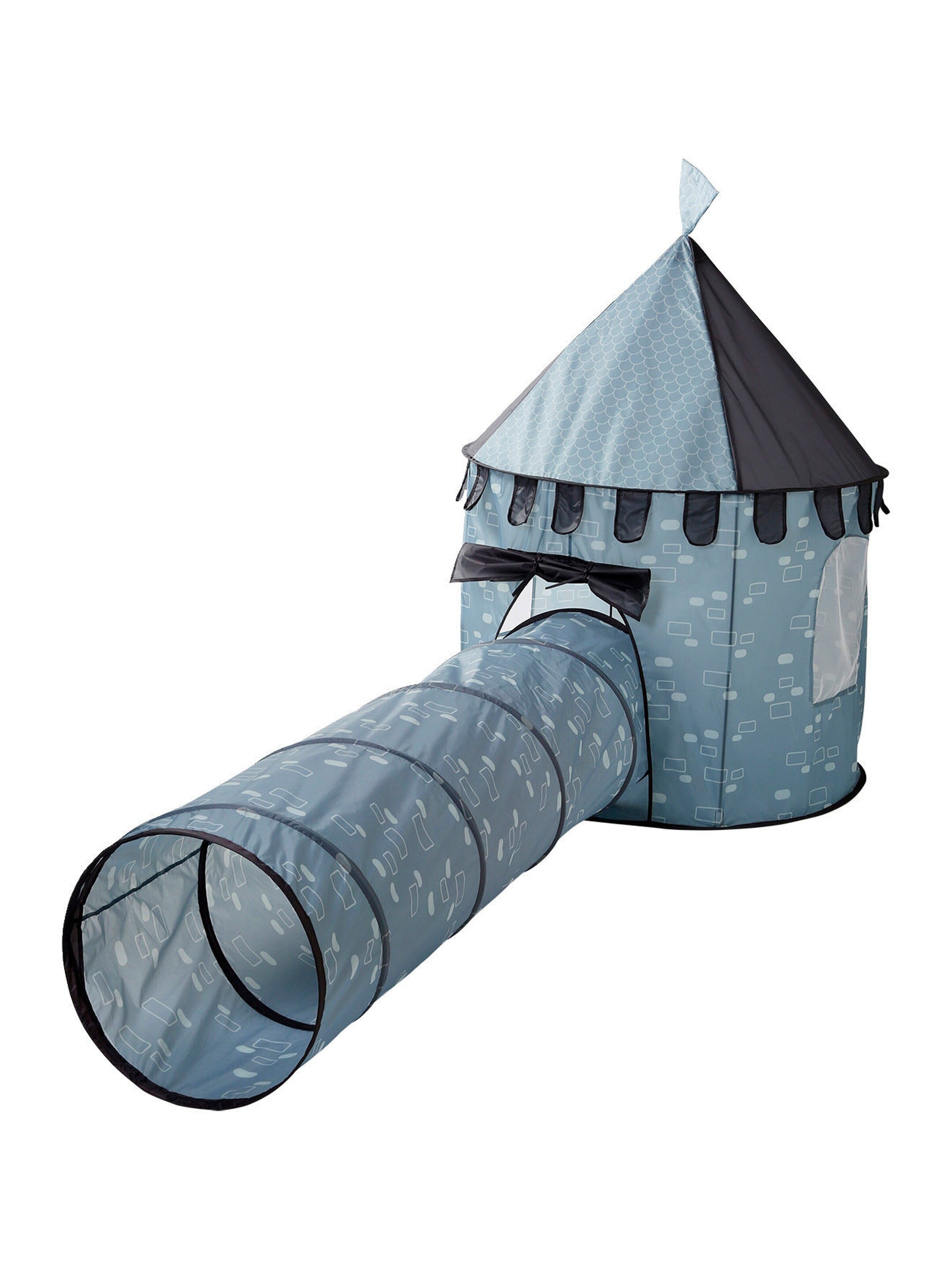 Vertbaudet Kinder Spielzelt BURG blau
